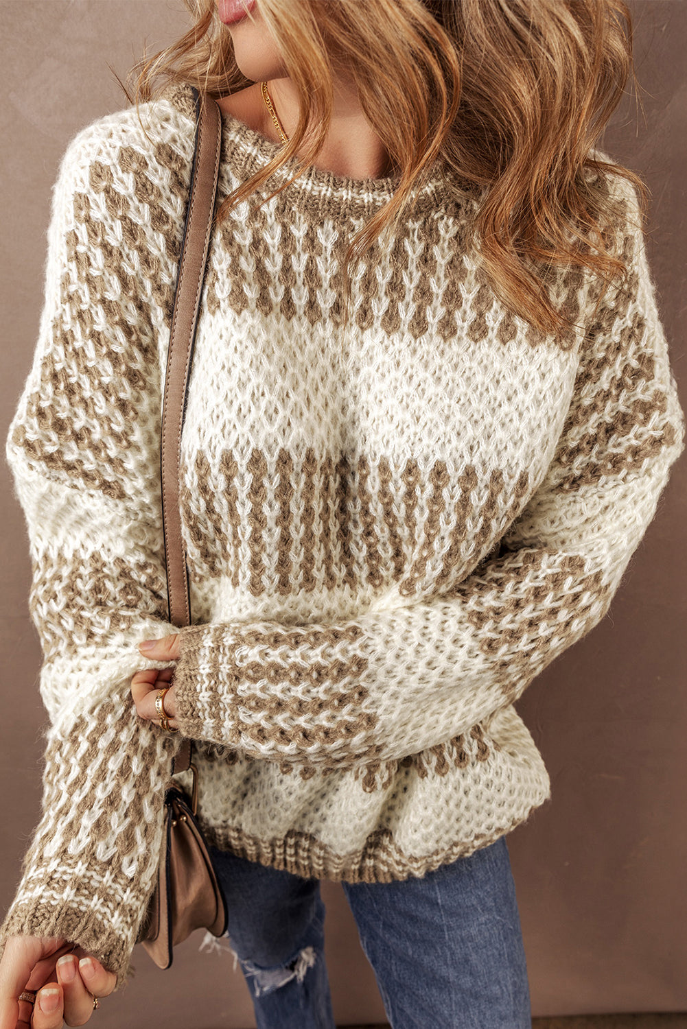 Journey – Loose Fit Stripe Sweater
