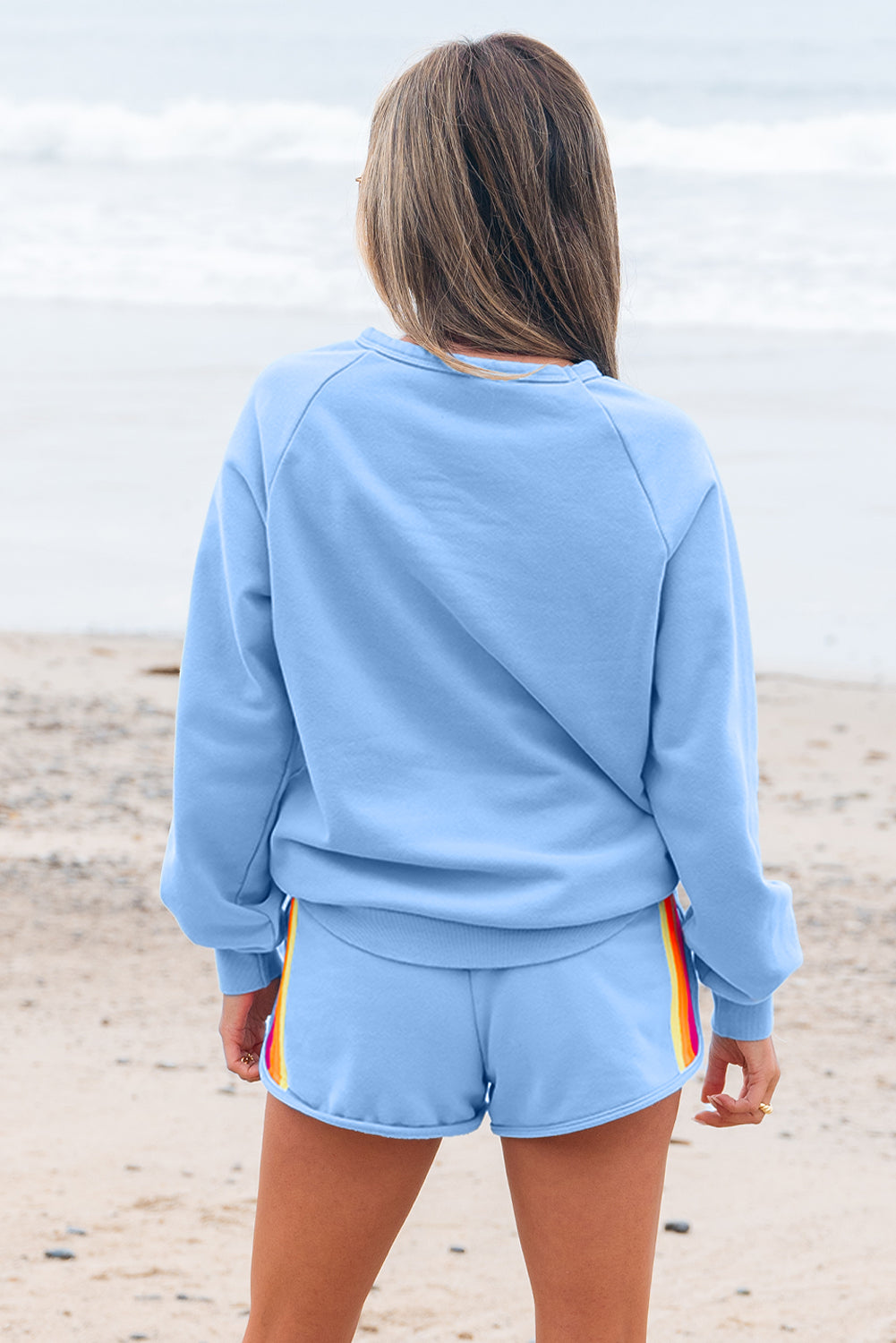 Milani – Pullover and Shorts Two-Piece Casual Set