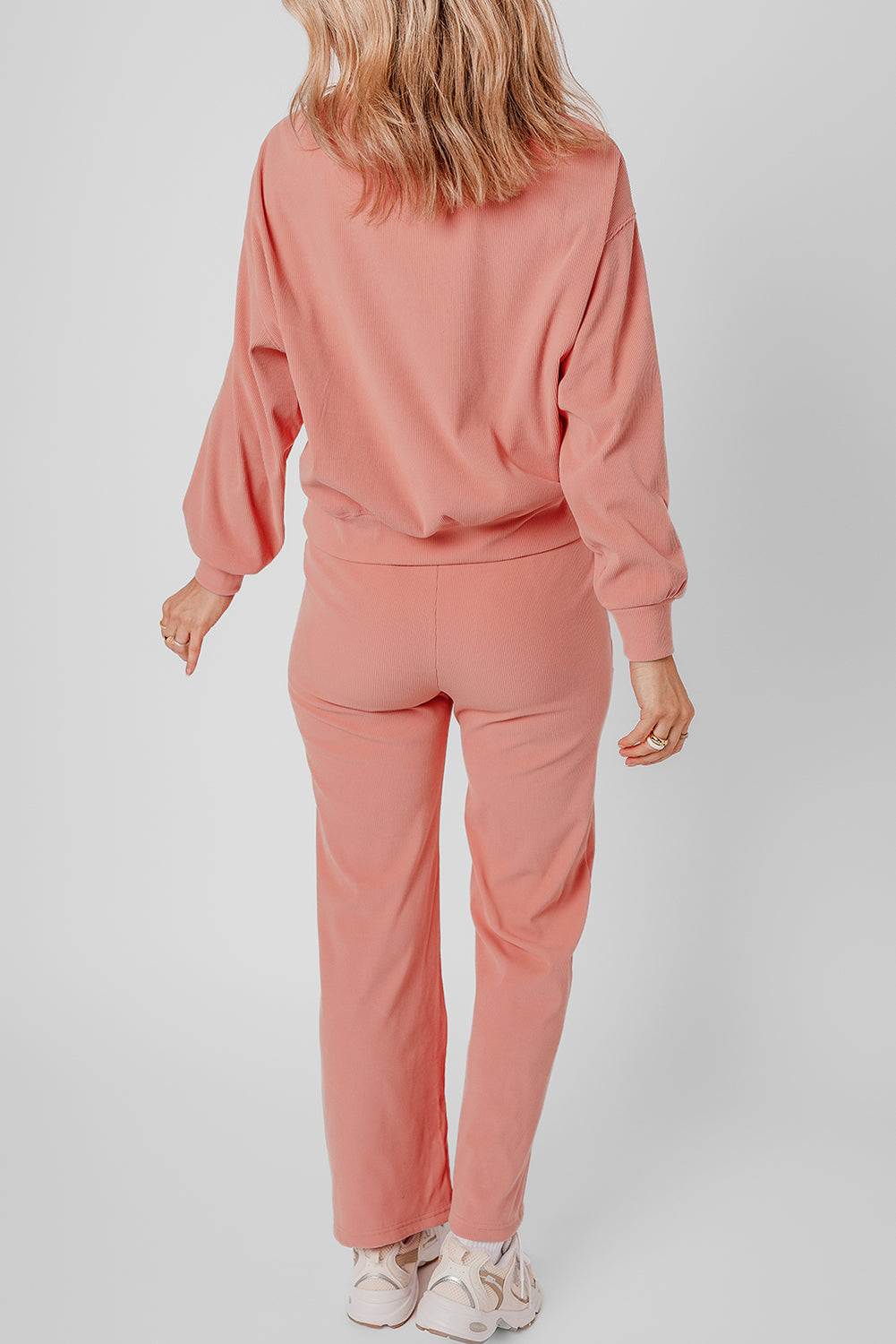 Emory – Women's Ribbed Knit Two-Piece Lounge Set