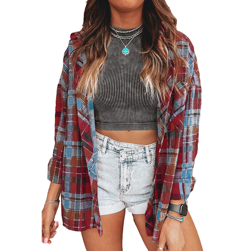 Aliyah – Plaid Loose Fit Vintage Shirt