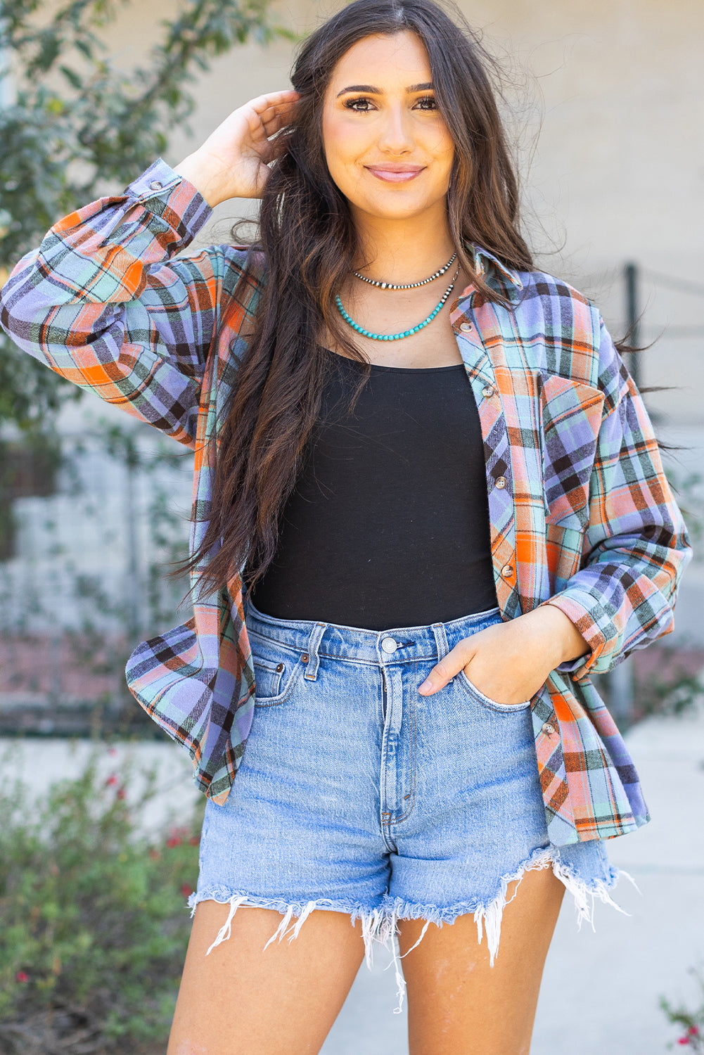 Aliyah – Plaid Loose Fit Vintage Shirt
