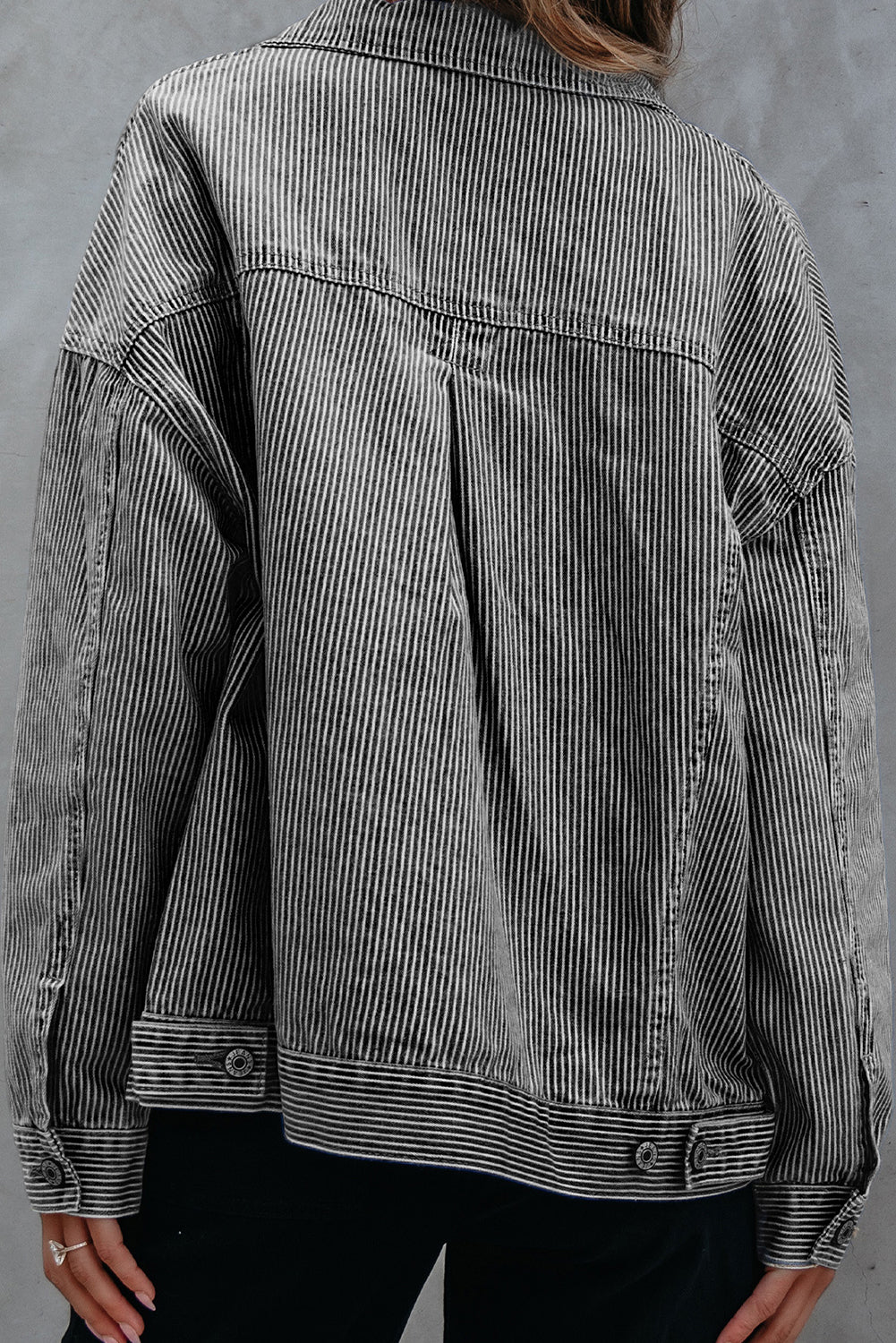 Daniela – Autumn Lapel Denim Jacket