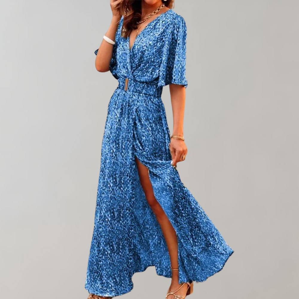 Noelle - Chic Maxi Wrap Summer Dress