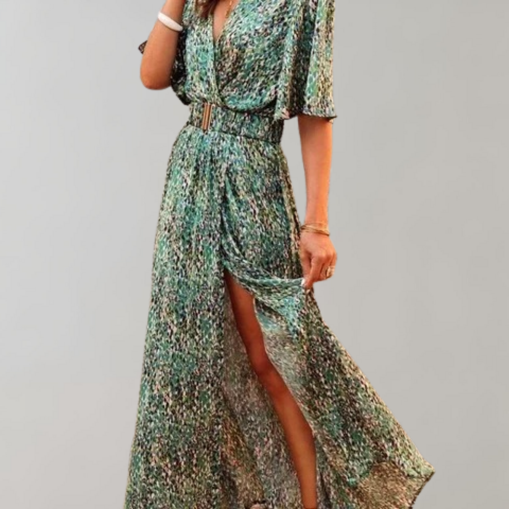 Noelle - Chic Maxi Wrap Summer Dress