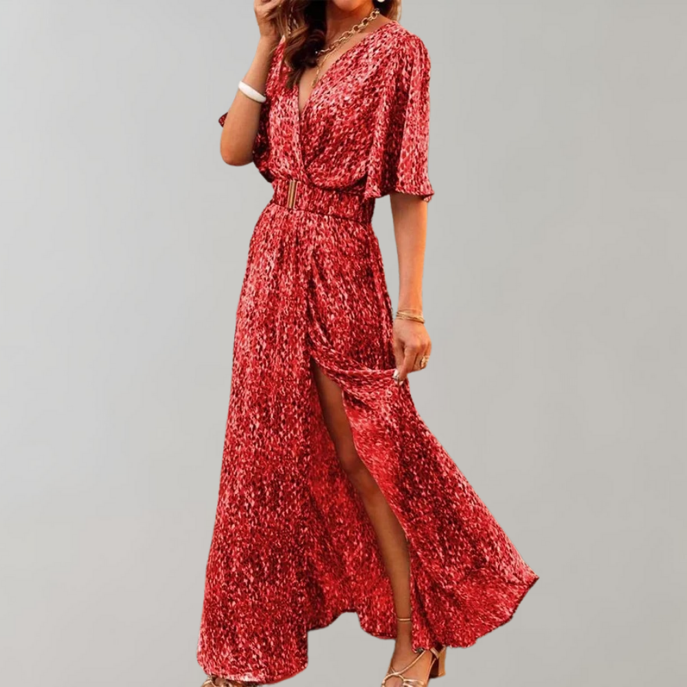 Noelle - Chic Maxi Wrap Summer Dress