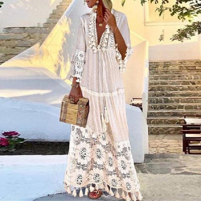 Amaya - Chic Summer Maxi Dress