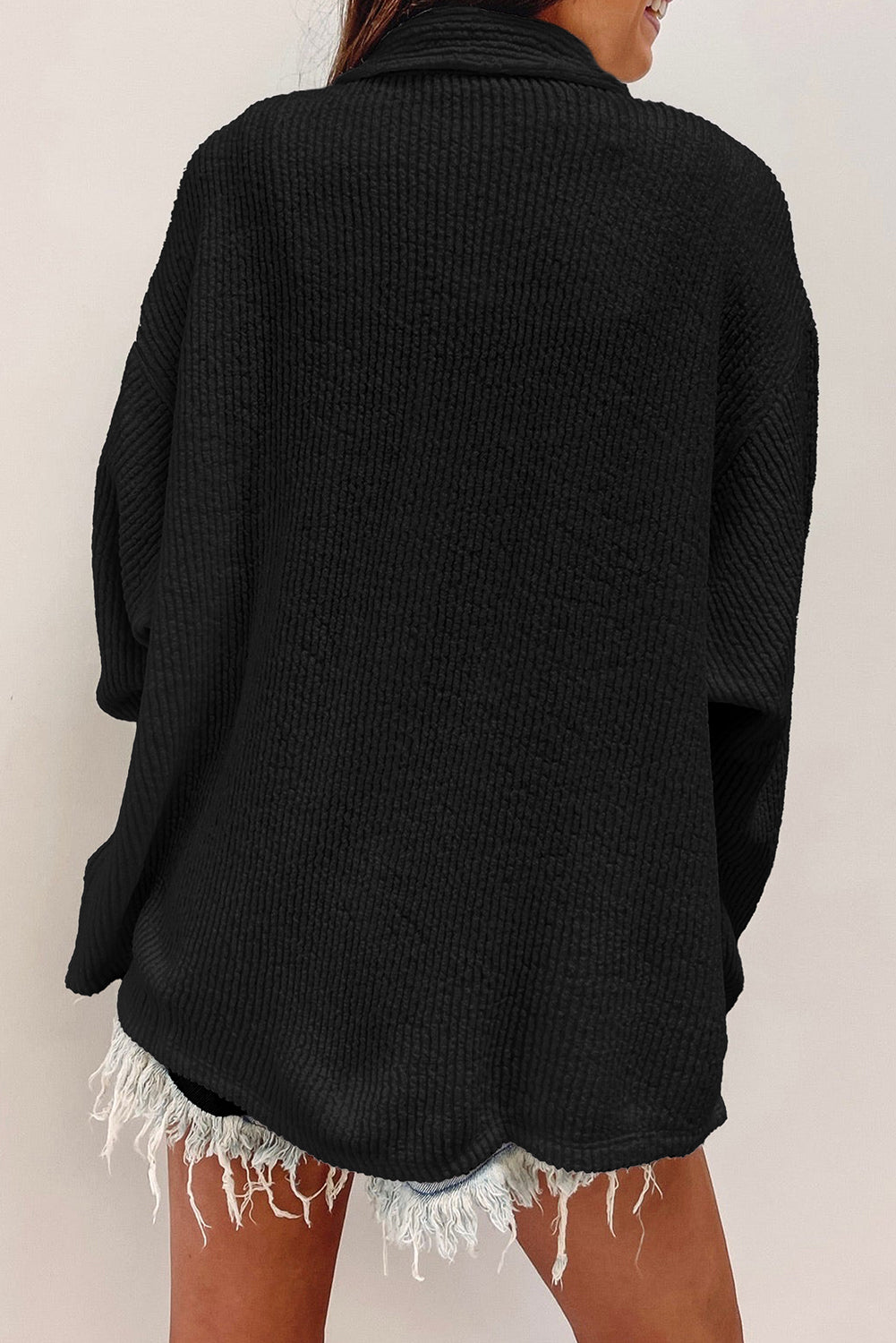 Viviana – Women's Corduroy Long Sleeve Shacket