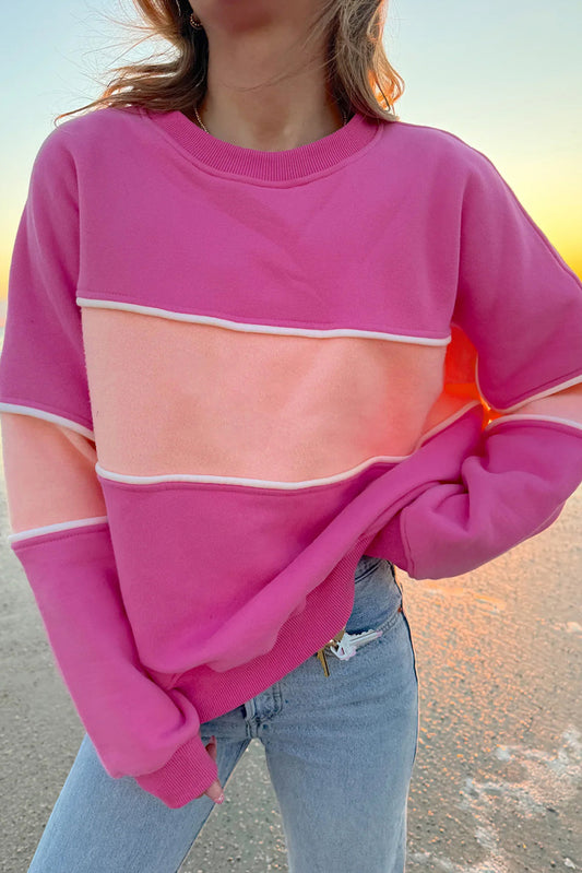 Brooklynn – Women's Colorblock Patchwork Sweatshirt