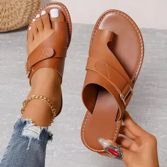 Madeline – Orthopedic Leather Sandals for Women