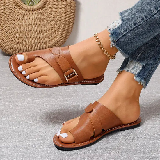 Madeline – Orthopedic Leather Sandals for Women